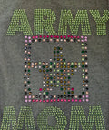 Military Mom Rhinestone T-Shirt