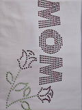 Mom/Rose Rhinestone T-Shirt