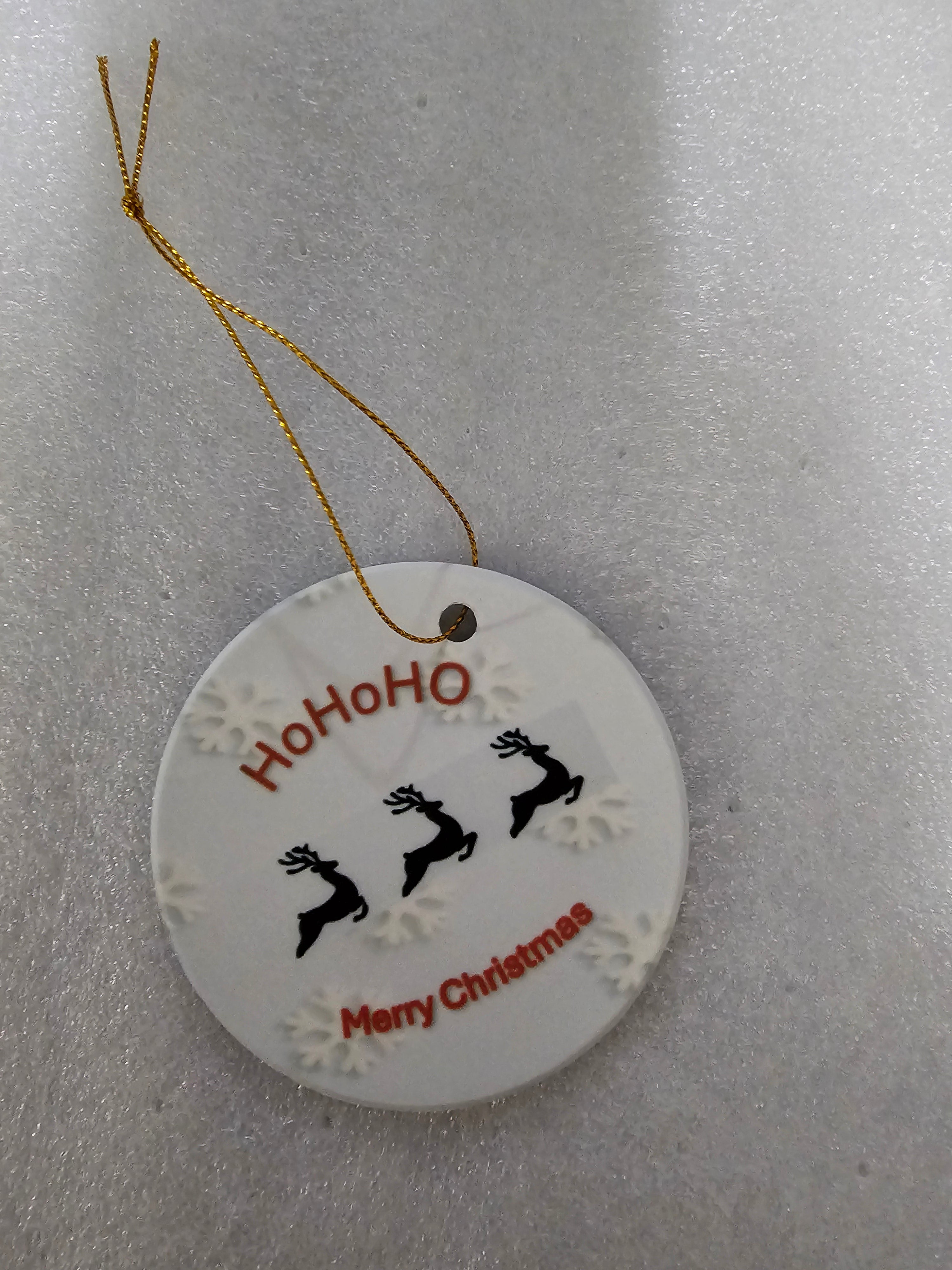 Christmas Reindeer Ornament