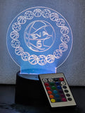 3D Globe Light with Acrylic Sports Customizable
